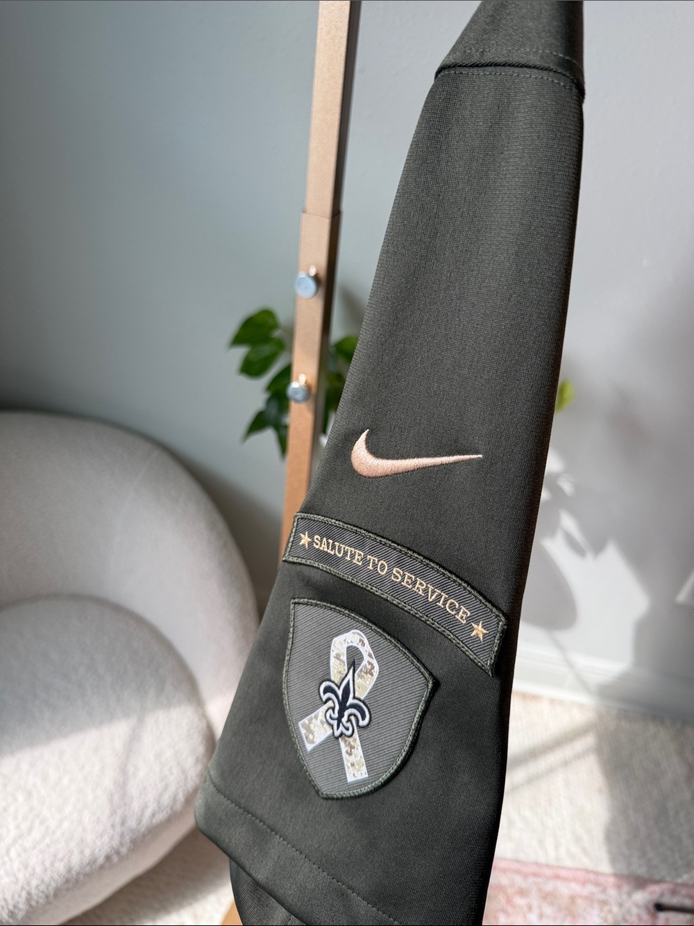 Nike Drew Brees ‘Salute to Service’ New Orleans Saints #9 Jersey - Picture 4 of 7